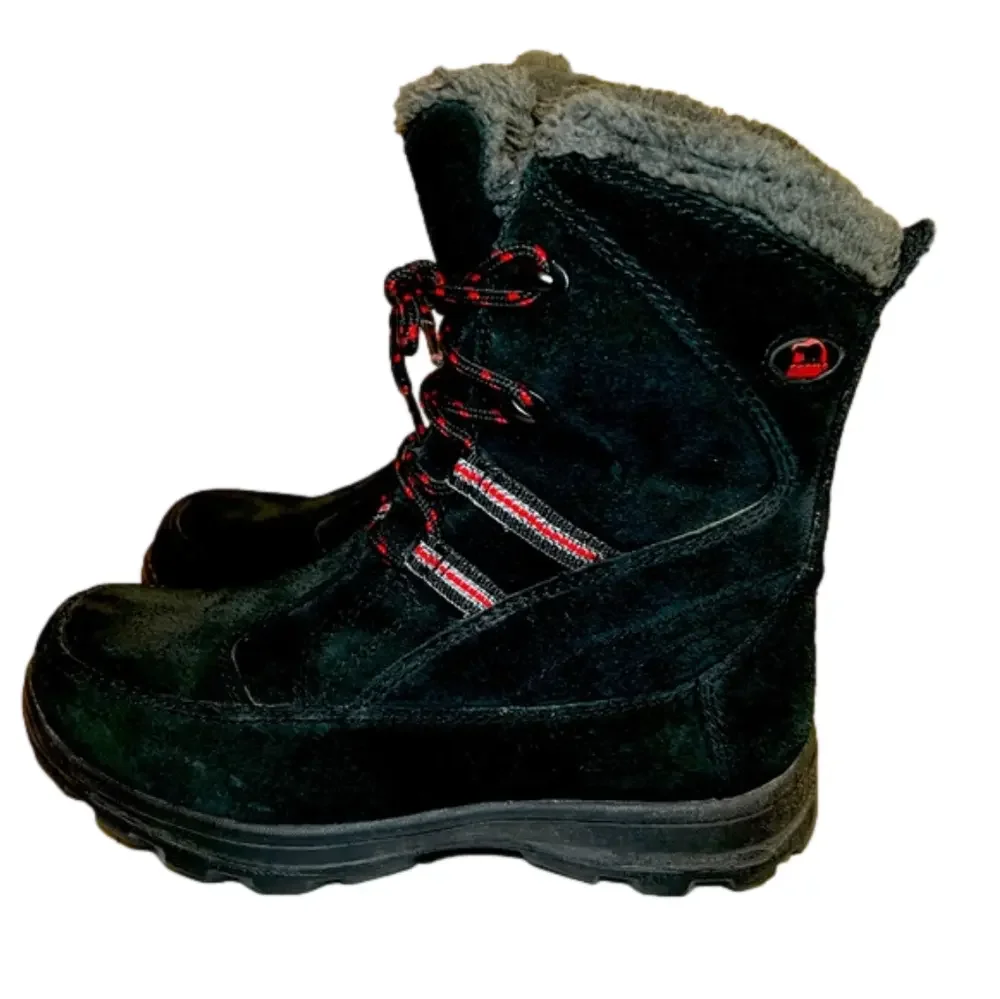 Sorel Icefall Lace Women’s fleece lined suede waterproof snow boots, size 7